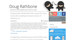 Desktop Screenshot of dougrathbone.com